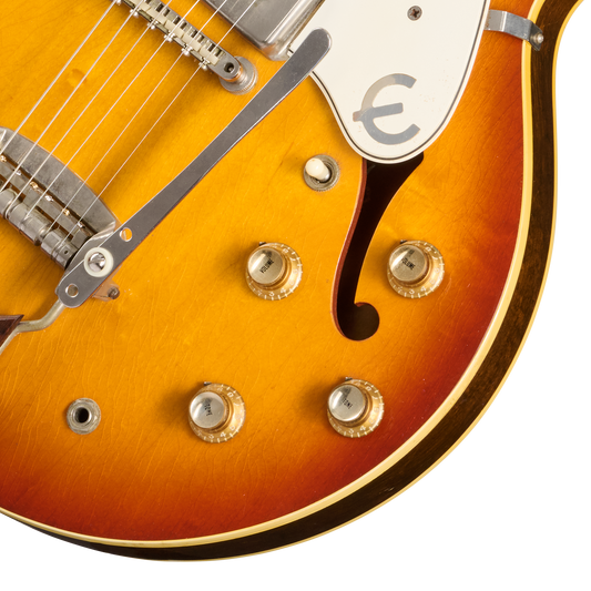 Gibson Certified Vintage 1965 Epiphone E230TD Casino, Royal Tan Electric Guitar Gibson Certified Vintage