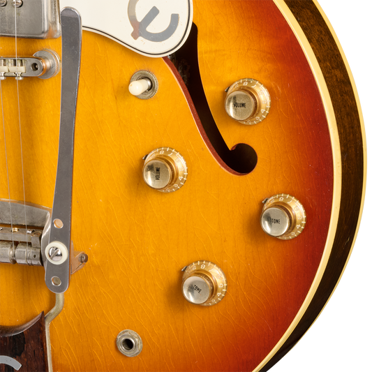 Gibson Certified Vintage 1965 Epiphone E230TD Casino, Royal Tan Electric Guitar Gibson Certified Vintage