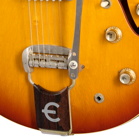 Gibson Certified Vintage 1965 Epiphone E230TD Casino, Royal Tan Electric Guitar Gibson Certified Vintage