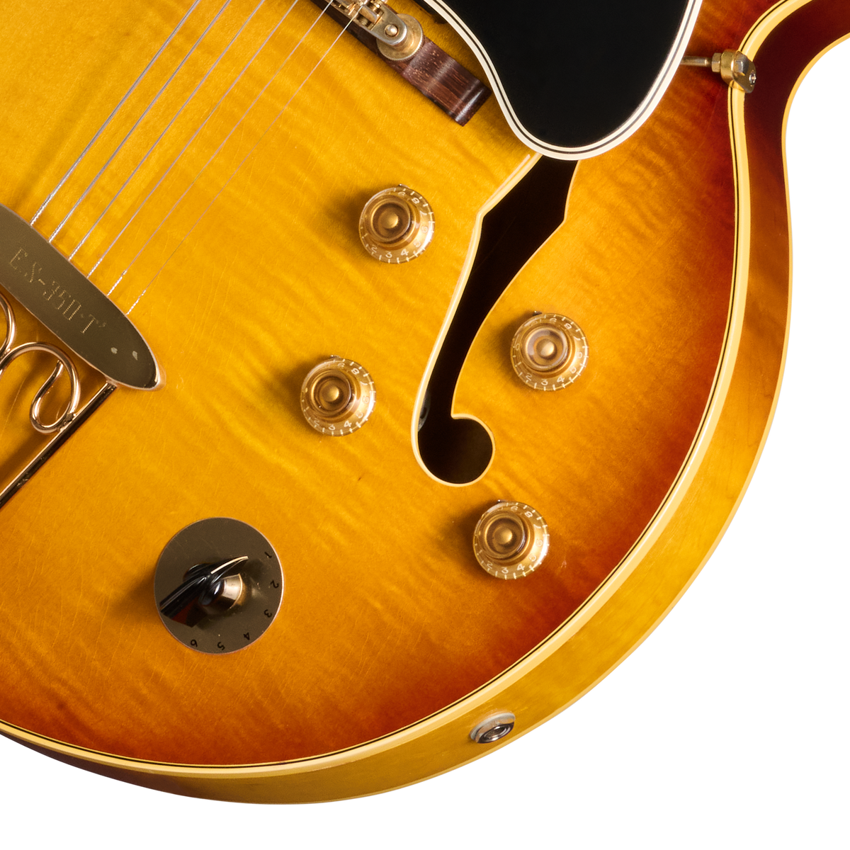 Gibson Certified Vintage 1960 Gibson ES-350T Stereo, Sunburst Electric Guitar Gibson Certified Vintage