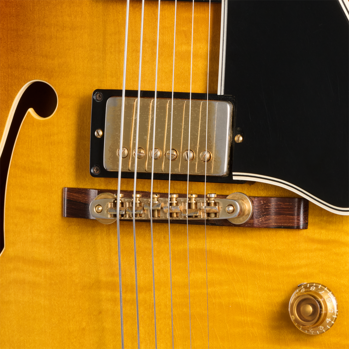 Gibson Certified Vintage 1960 Gibson ES-350T Stereo, Sunburst Electric Guitar Gibson Certified Vintage