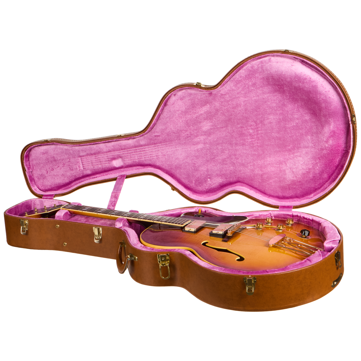 Gibson Certified Vintage 1960 Gibson ES-350T Stereo, Sunburst Electric Guitar Gibson Certified Vintage