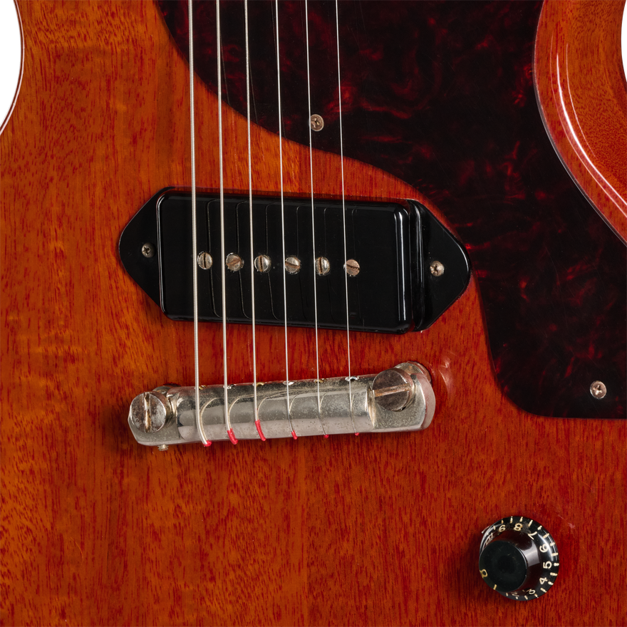 Gibson Certified Vintage 1959 Gibson Les Paul Junior, Cherry Electric Guitar Gibson Certified Vintage