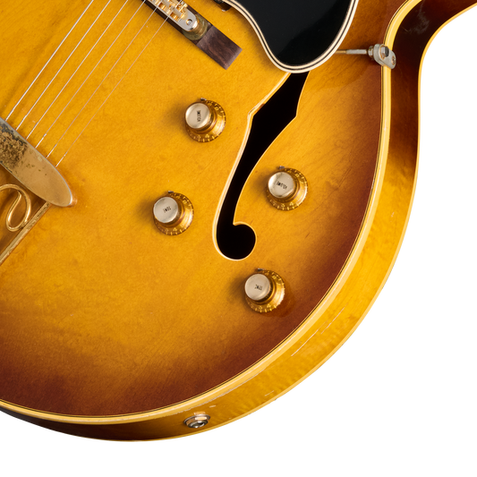 Gibson Certified Vintage 1962 Gibson ES-350T Florentine, Sunburst Electric Guitar Gibson Certified Vintage