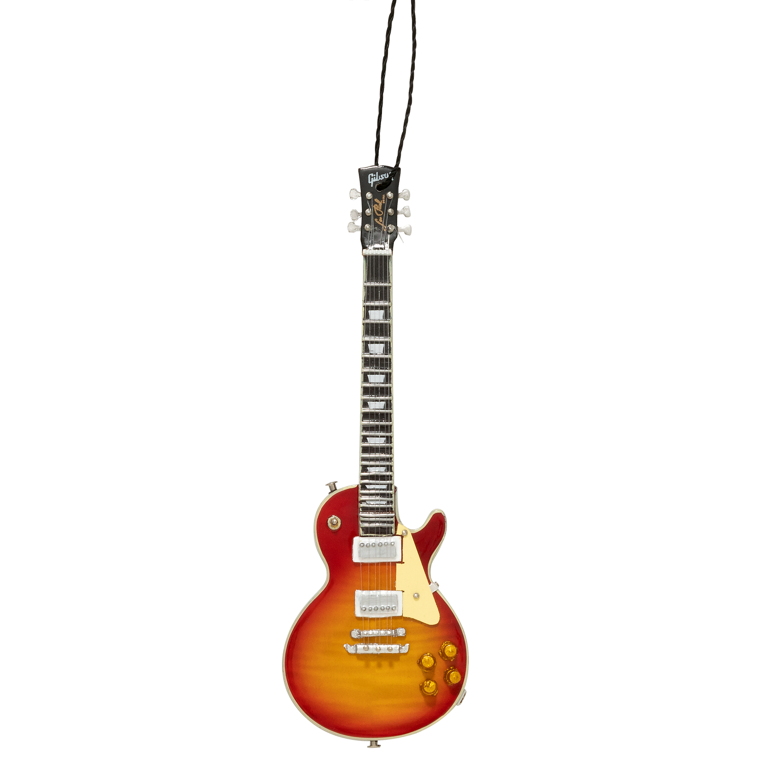 Gibson AXE HEAVEN® 6" Les Paul Standard Cherry Sunburst Mini Guitar Ornament Ornament Gibson