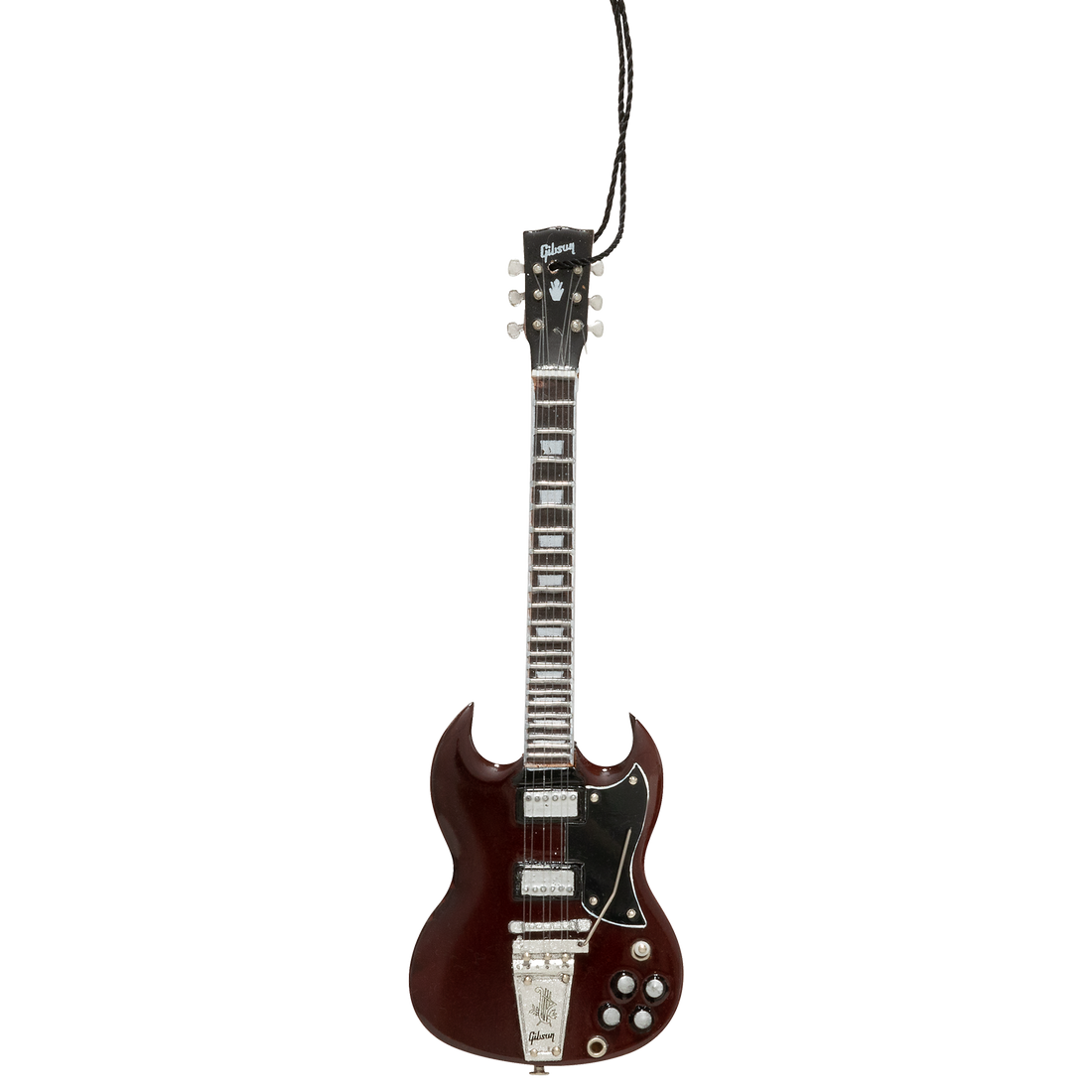 Gibson AXE HEAVEN® 6” SG Standard Cherry Mini Guitar Ornament Ornament Gibson