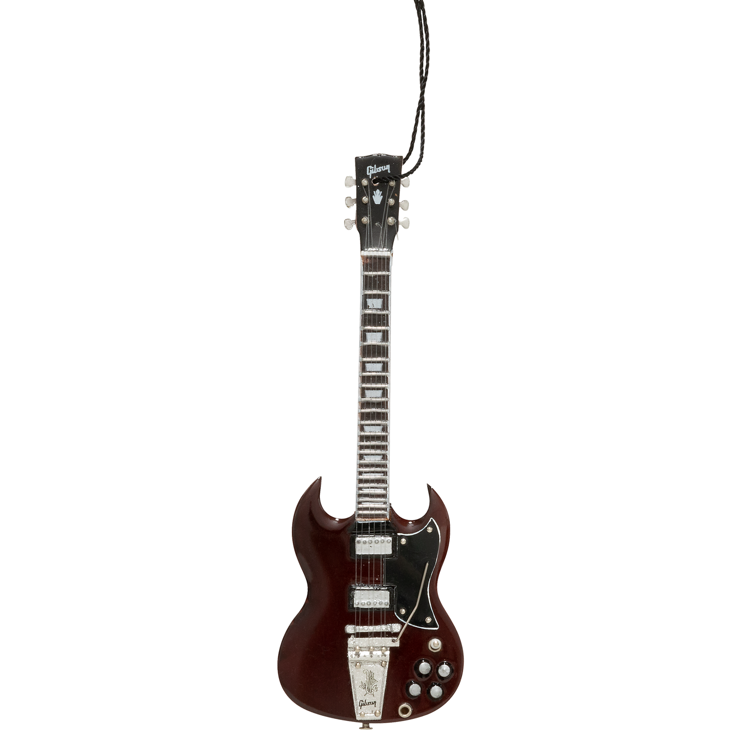 Gibson AXE HEAVEN® 6” SG Standard Cherry Mini Guitar Ornament Ornament Gibson