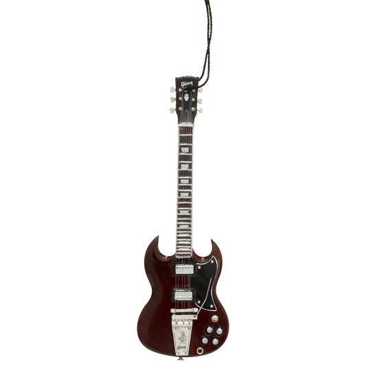 Gibson AXE HEAVEN® 6” SG Standard Cherry Mini Guitar Ornament Ornament Gibson