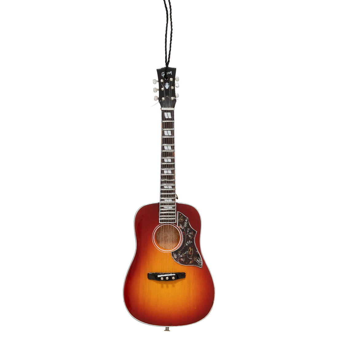 Gibson AXE HEAVEN® 6” Hummingbird Standard Mini Guitar Ornament Ornament Gibson