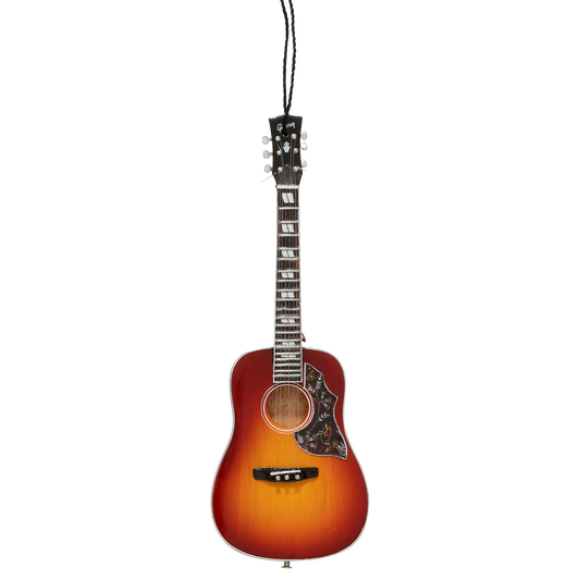 Gibson AXE HEAVEN® 6” Hummingbird Standard Mini Guitar Ornament Ornament Gibson