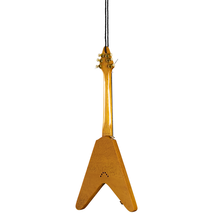 Gibson AXE HEAVEN® 6” Flying V Mini Guitar Ornament, Exclusive Ornament Gibson