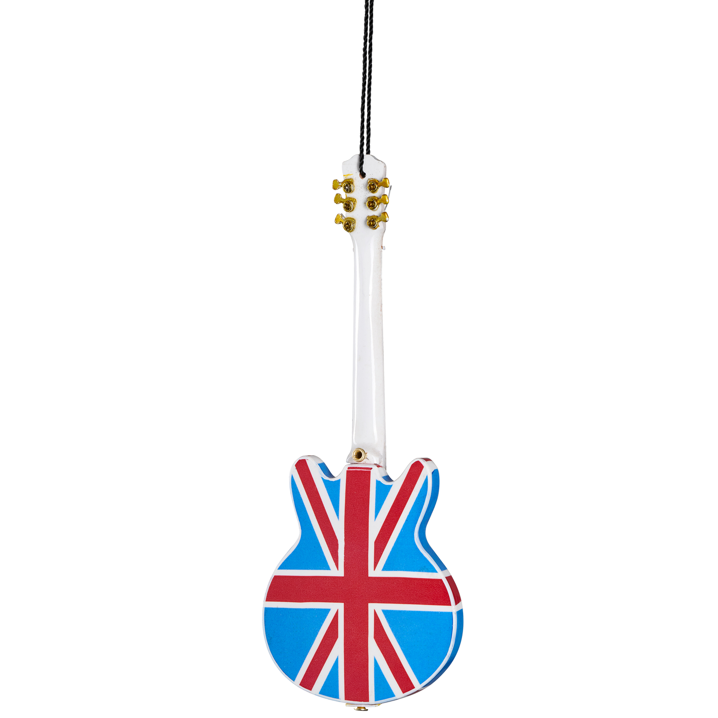 Gibson AXE HEAVEN® 6” Epiphone Union Jack Sheraton Mini Guitar Ornament, Exclusive Ornament Gibson