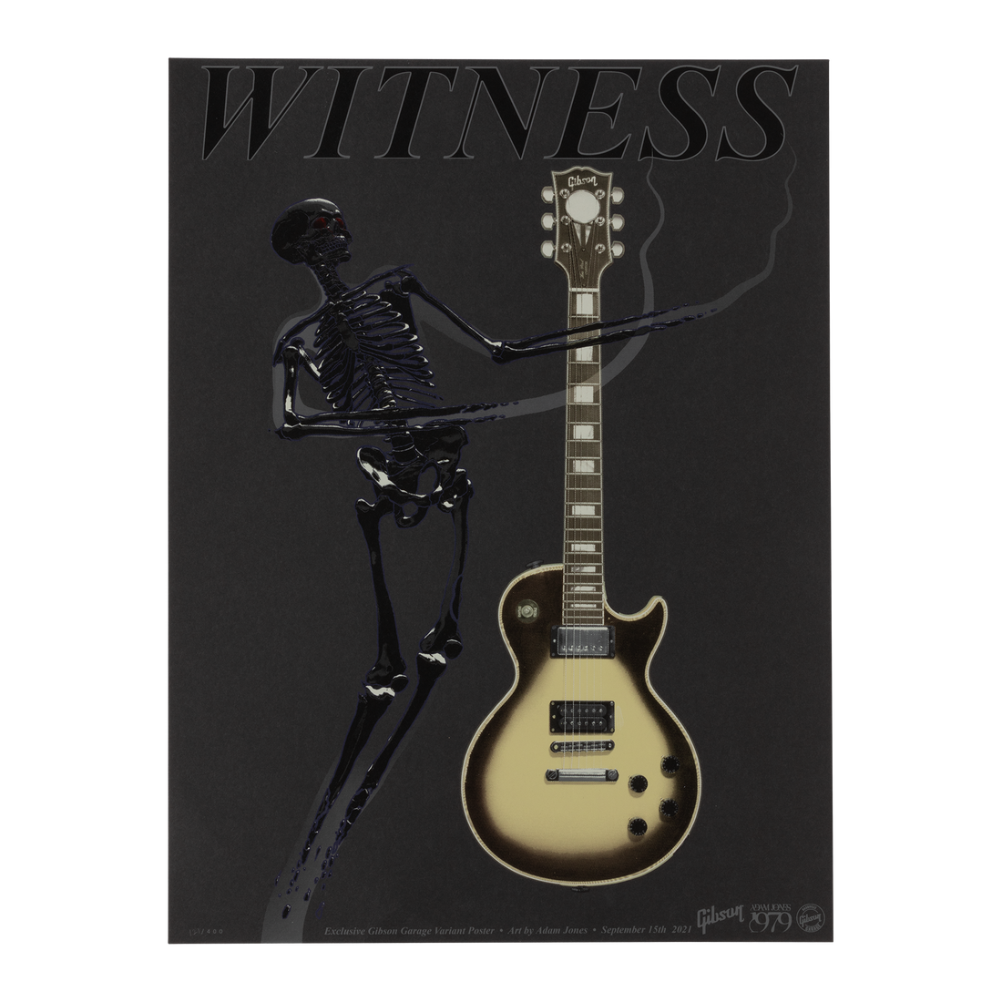 Gibson Limited Edition Adam Jones Poster Poster Gibson
