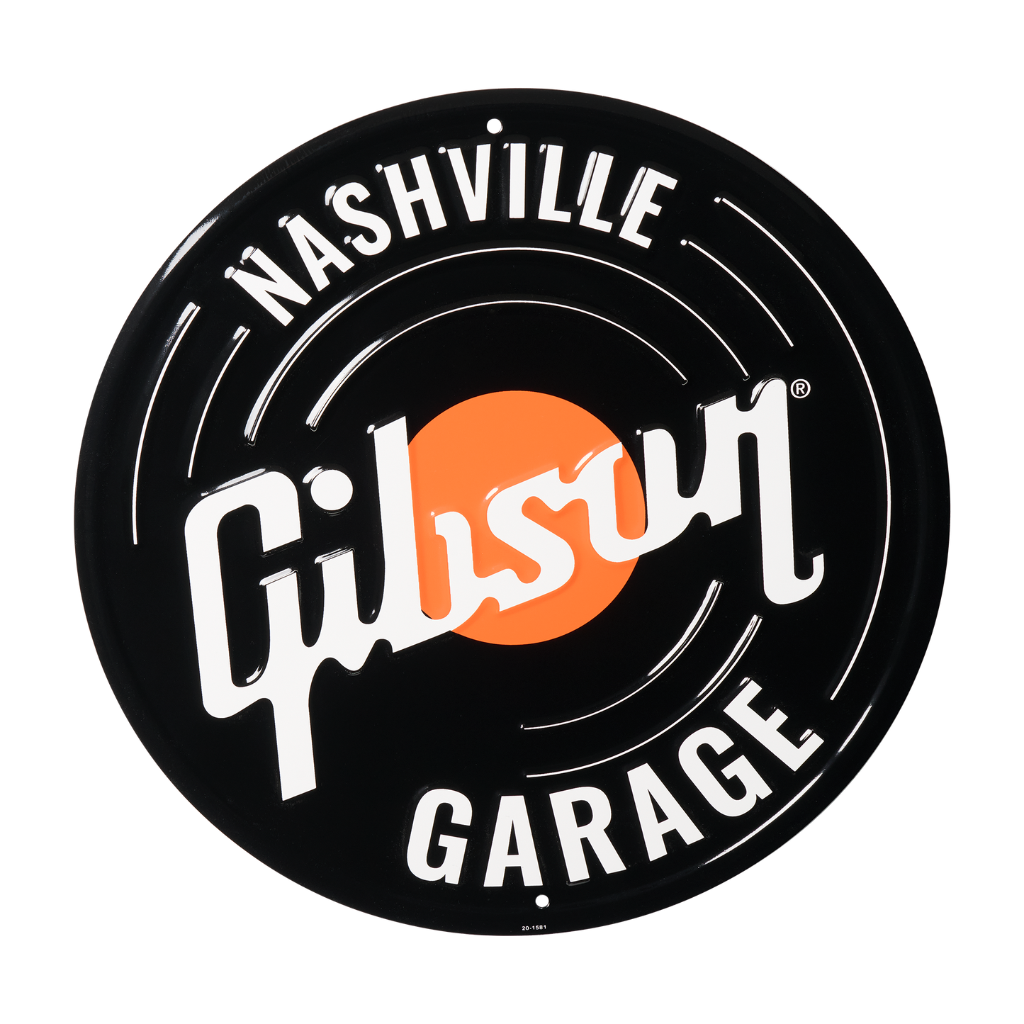 Gibson Garage Nashville Tin Sign, Exclusive Signage Gibson