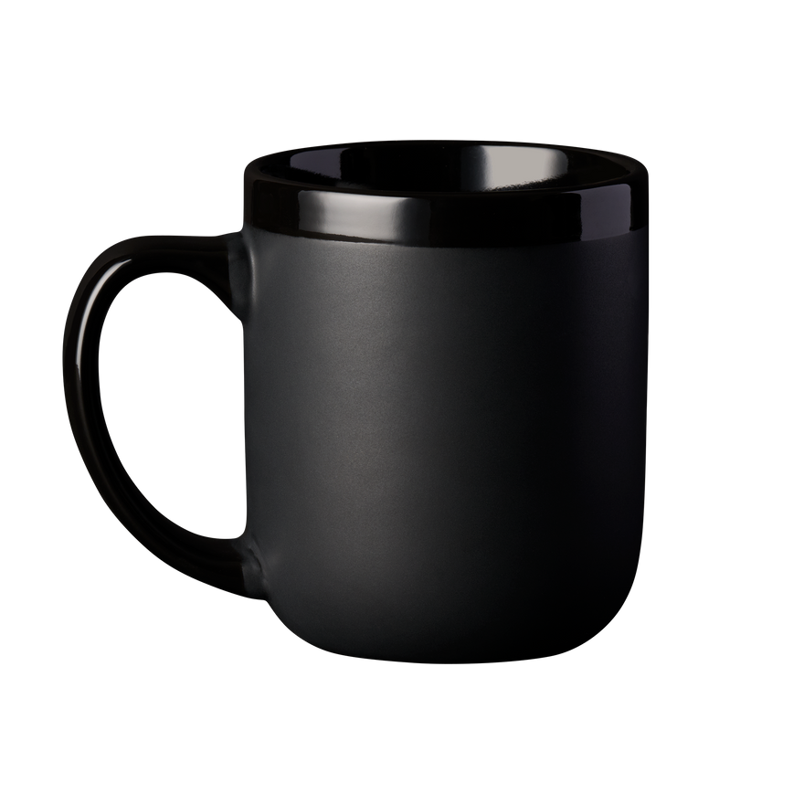 Gibson Garage Nashville Coffee Mug, Orange on Black, 16 oz., Exclusive Coffee Mug Gibson