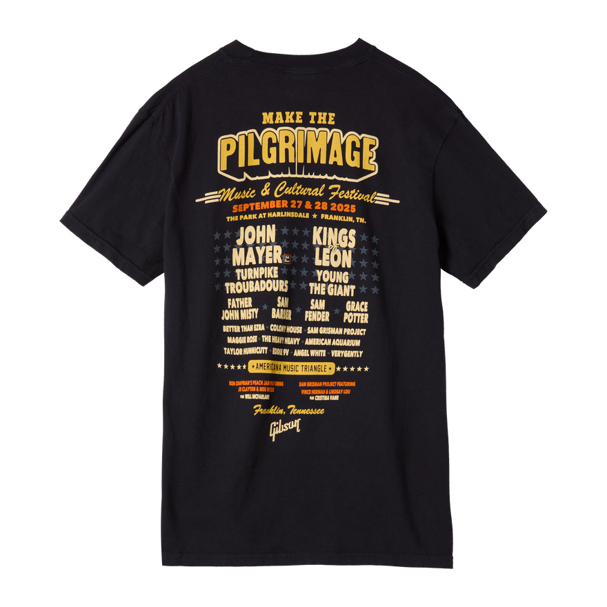 Gibson Pilgrimage 2025 Tee Shirts & Tops Gibson