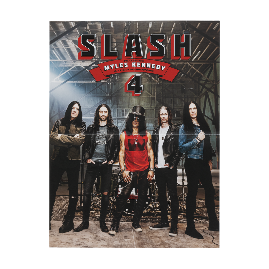 Gibson SLASH FT. MYLES KENNEDY & THE CONSPIRATORS 4 Deluxe CD Boxset Collectible Gibson