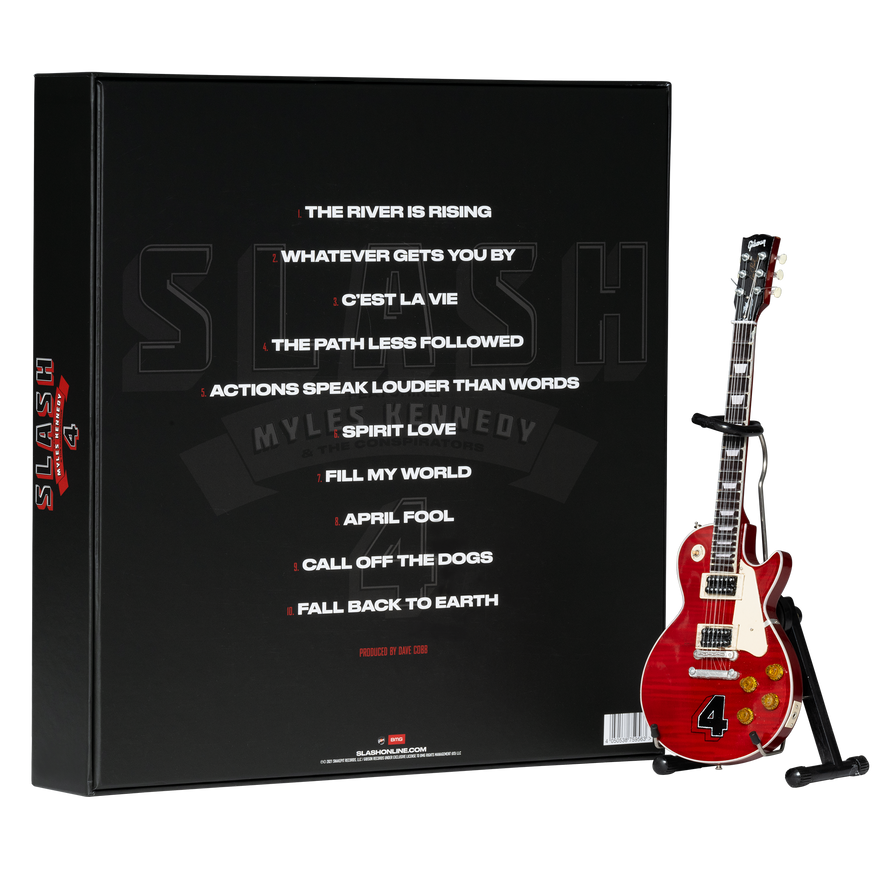 Gibson SLASH FT. MYLES KENNEDY & THE CONSPIRATORS - 4 Deluxe Vinyl Boxset Collectible Gibson