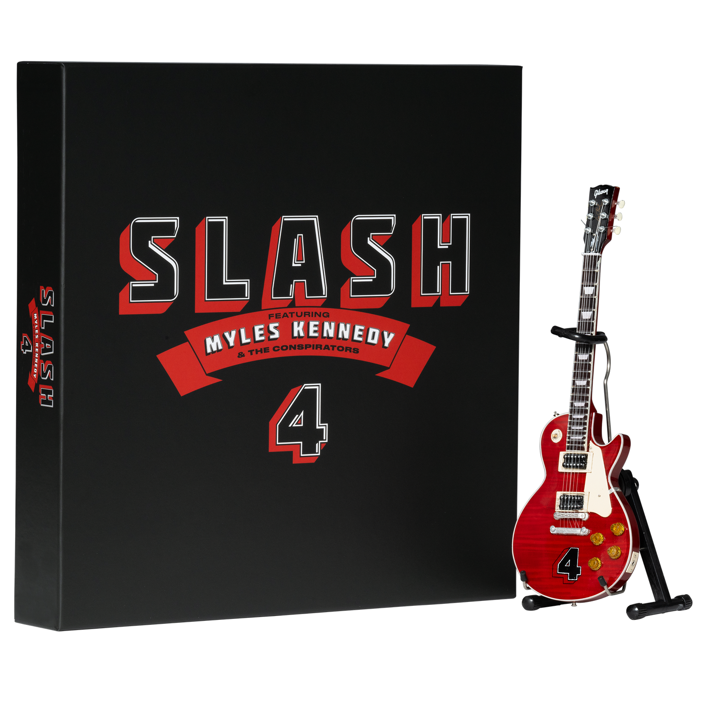 Gibson SLASH FT. MYLES KENNEDY & THE CONSPIRATORS - 4 Deluxe Vinyl Boxset Collectible Gibson