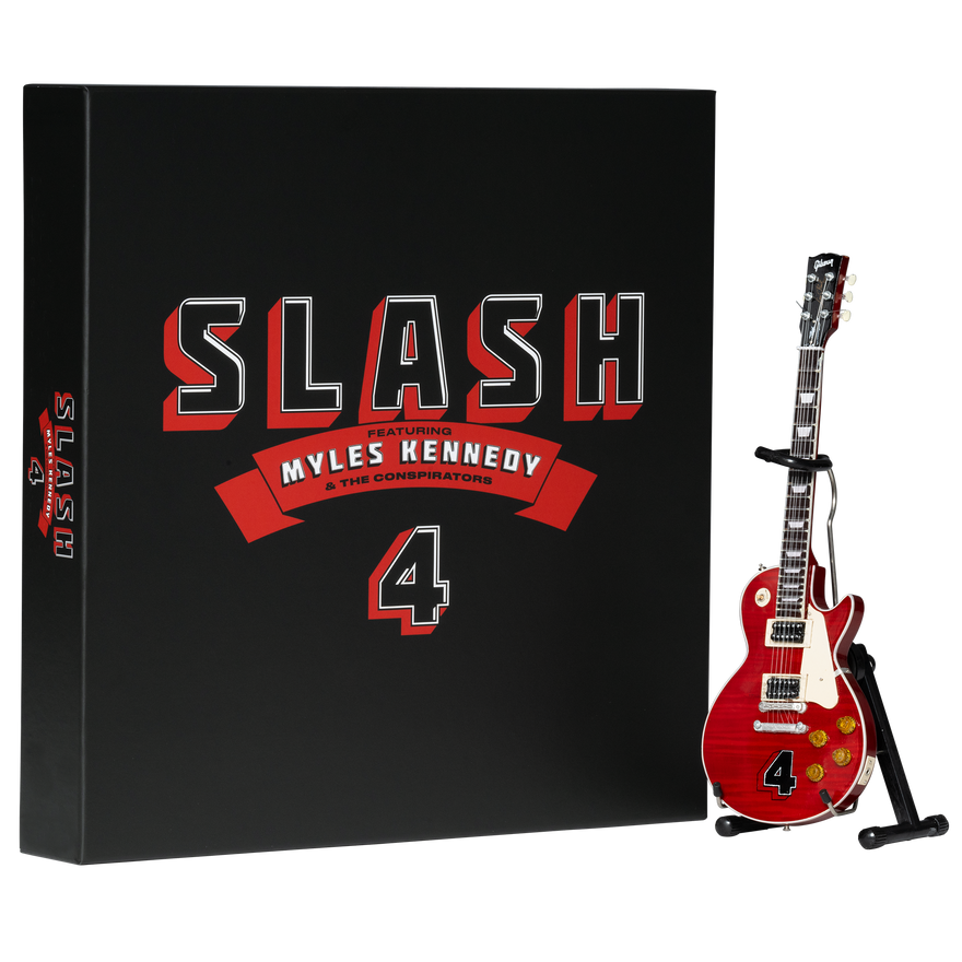 Gibson SLASH FT. MYLES KENNEDY & THE CONSPIRATORS - 4 Deluxe Vinyl Boxset Collectible Gibson