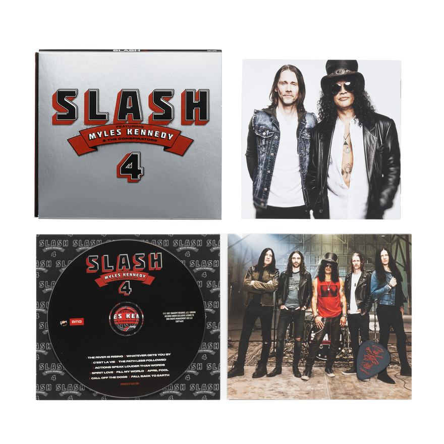 Gibson SLASH FT. MYLES KENNEDY & THE CONSPIRATORS 4 CD Collectible Gibson