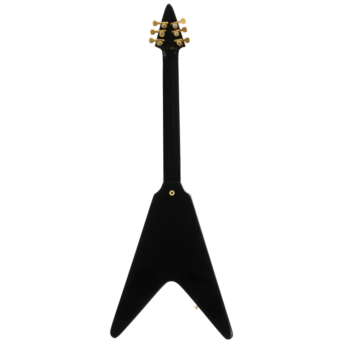 Gibson AXE HEAVEN® Tom Petty™ Flying V Mini Guitar, Graphite Metallic, Exclusive Mini Guitar Gibson