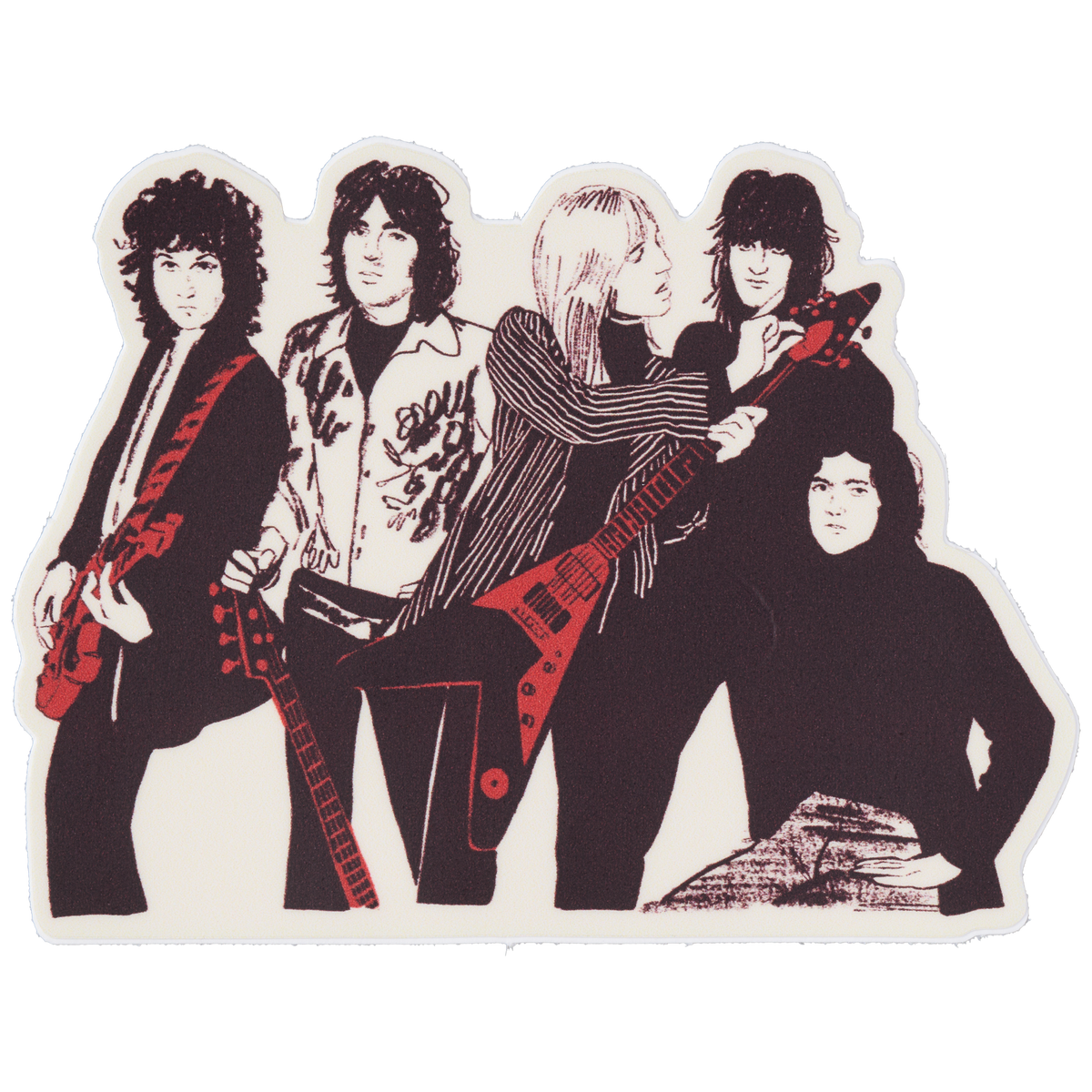 Gibson Tom Petty & the Heartbreakers Sticker Set, Exclusive Sticker Gibson