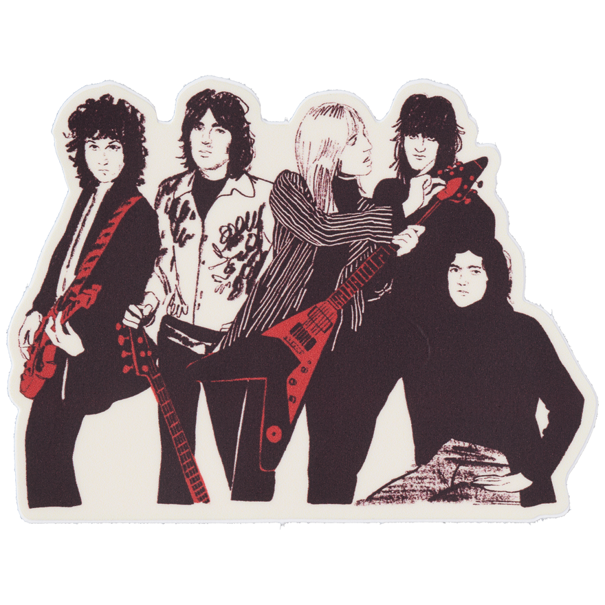 Gibson Tom Petty & the Heartbreakers Sticker Set, Exclusive Sticker Gibson