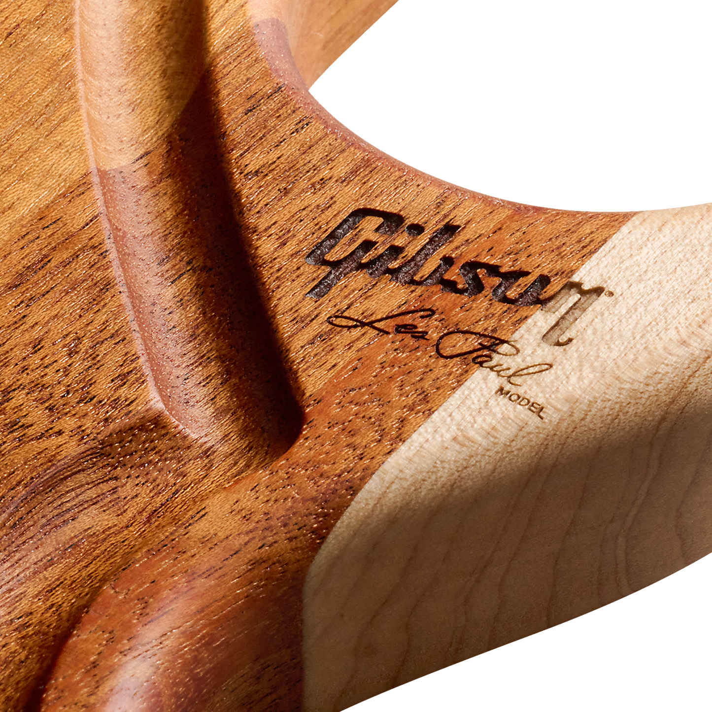 Gibson Multi-Wood Les Paul Cutting Board, Face Grain, Exclusive Cutting Board Gibson