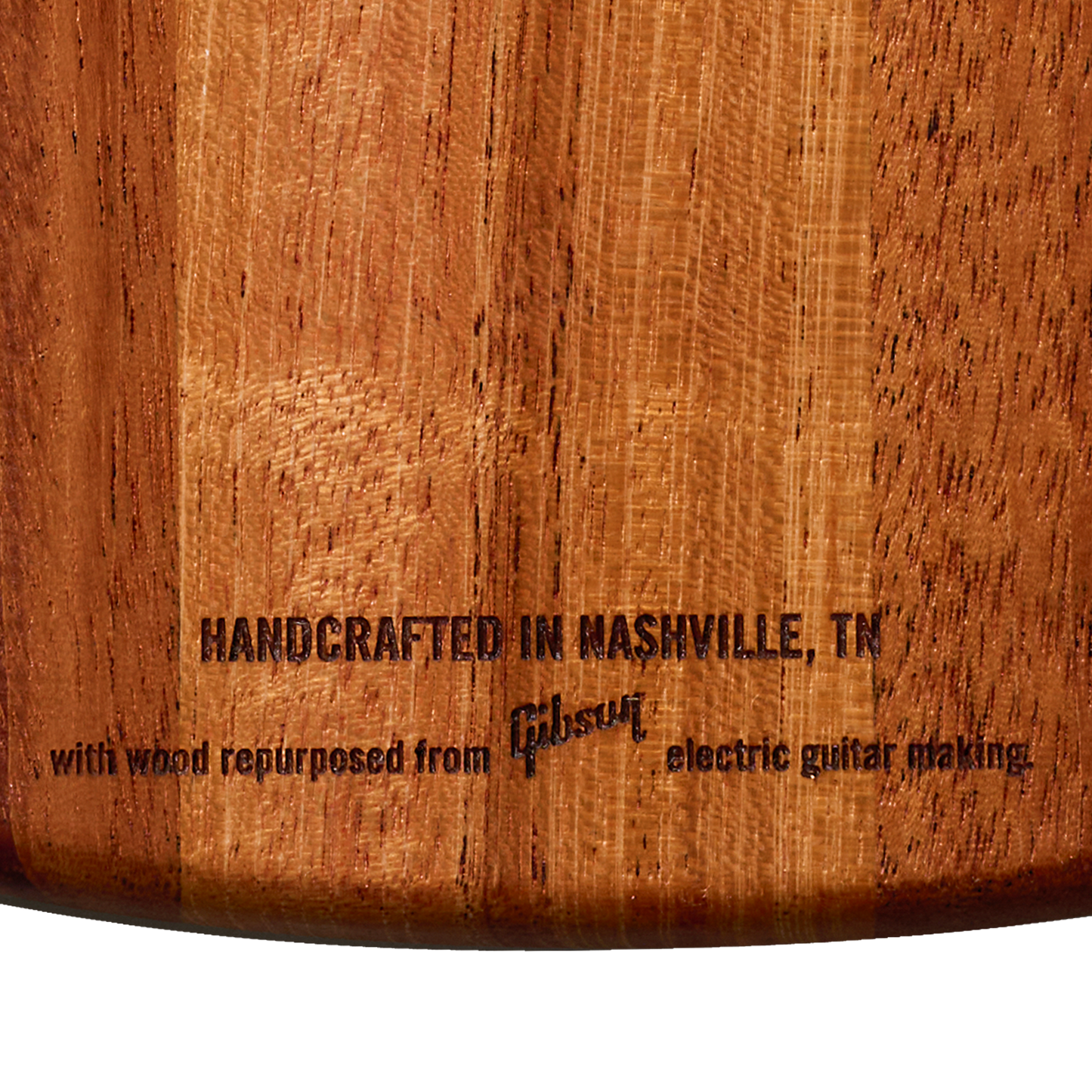 Gibson Multi-Wood Les Paul Cutting Board, Face Grain, Exclusive Cutting Board Gibson