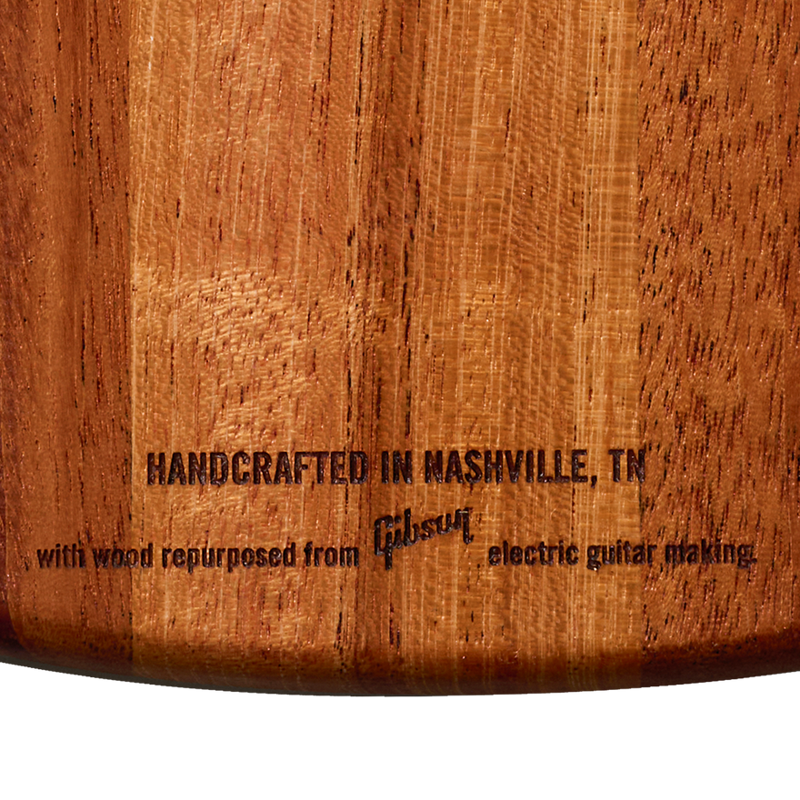 Gibson Multi-Wood Les Paul Cutting Board, Face Grain, Exclusive Cutting Board Gibson