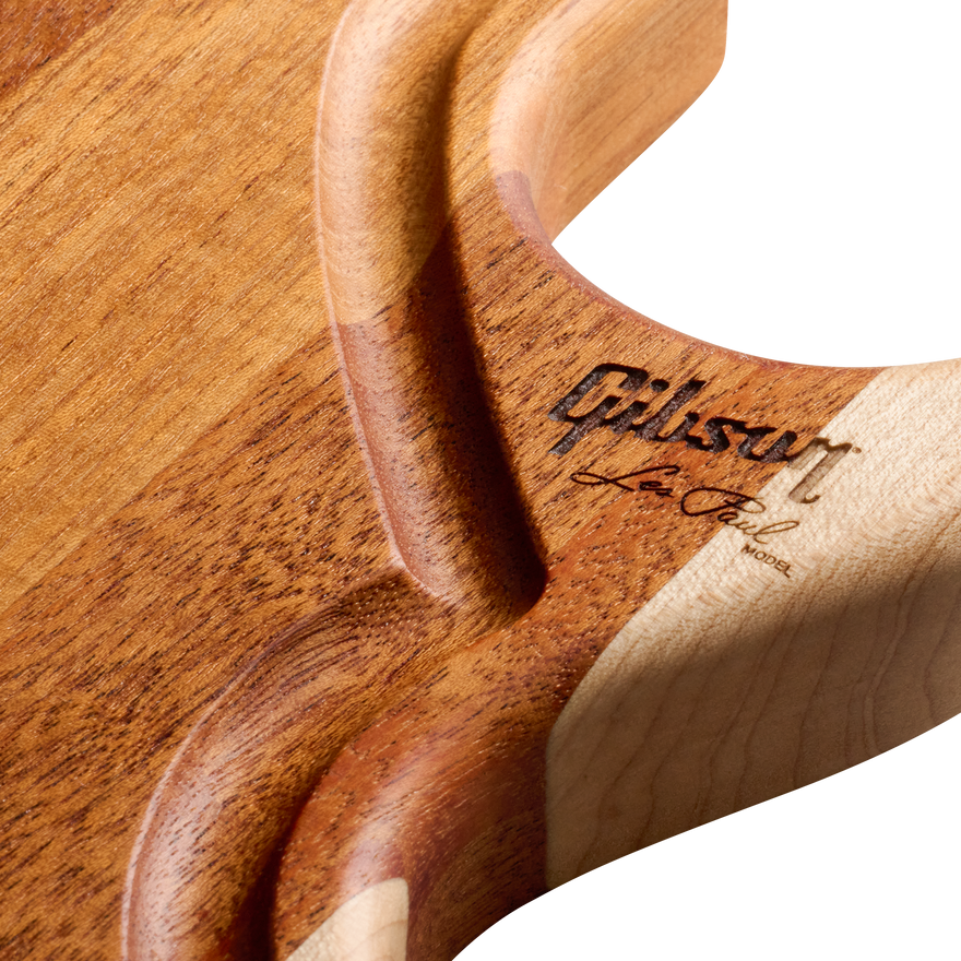 Gibson Multi-Wood Les Paul Cutting Board, Face Grain, Exclusive Cutting Board Gibson