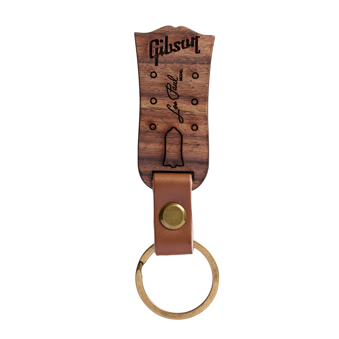 Gibson Rosewood Fretboard Keychain, Headstock, Exclusive Keychain Gibson