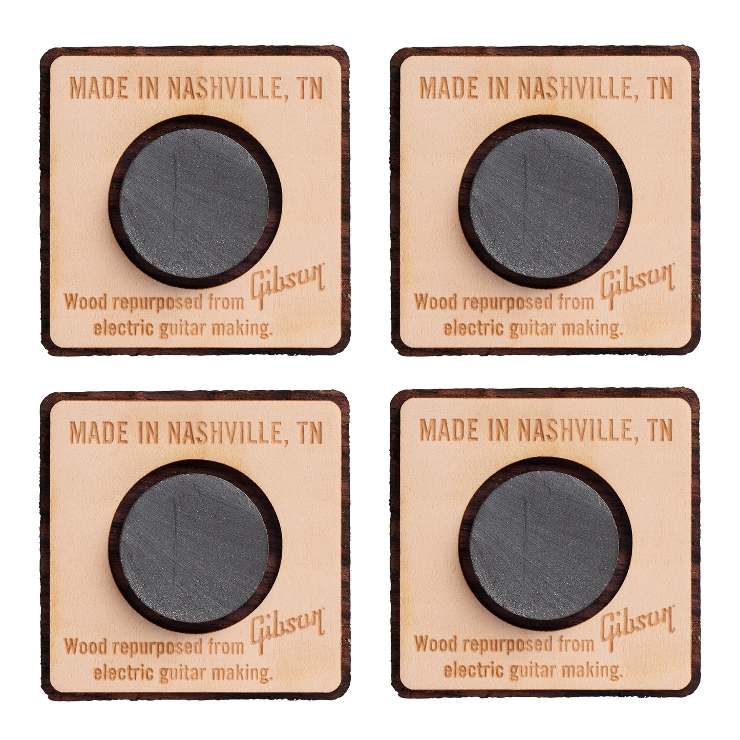 Gibson Rosewood Fretboard Magnet Set, Exclusive Magnet Gibson