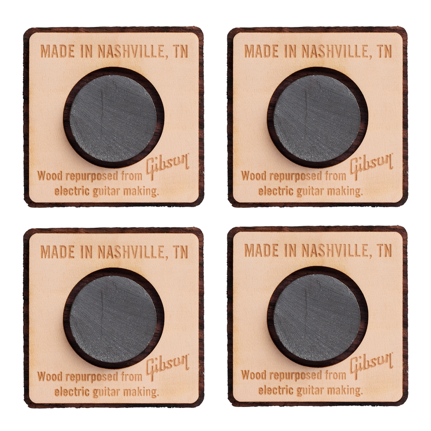 Gibson Rosewood Fretboard Magnet Set, Exclusive Magnet Gibson