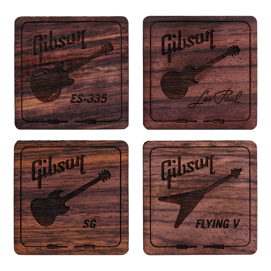 Gibson Rosewood Fretboard Magnet Set, Exclusive Magnet Gibson