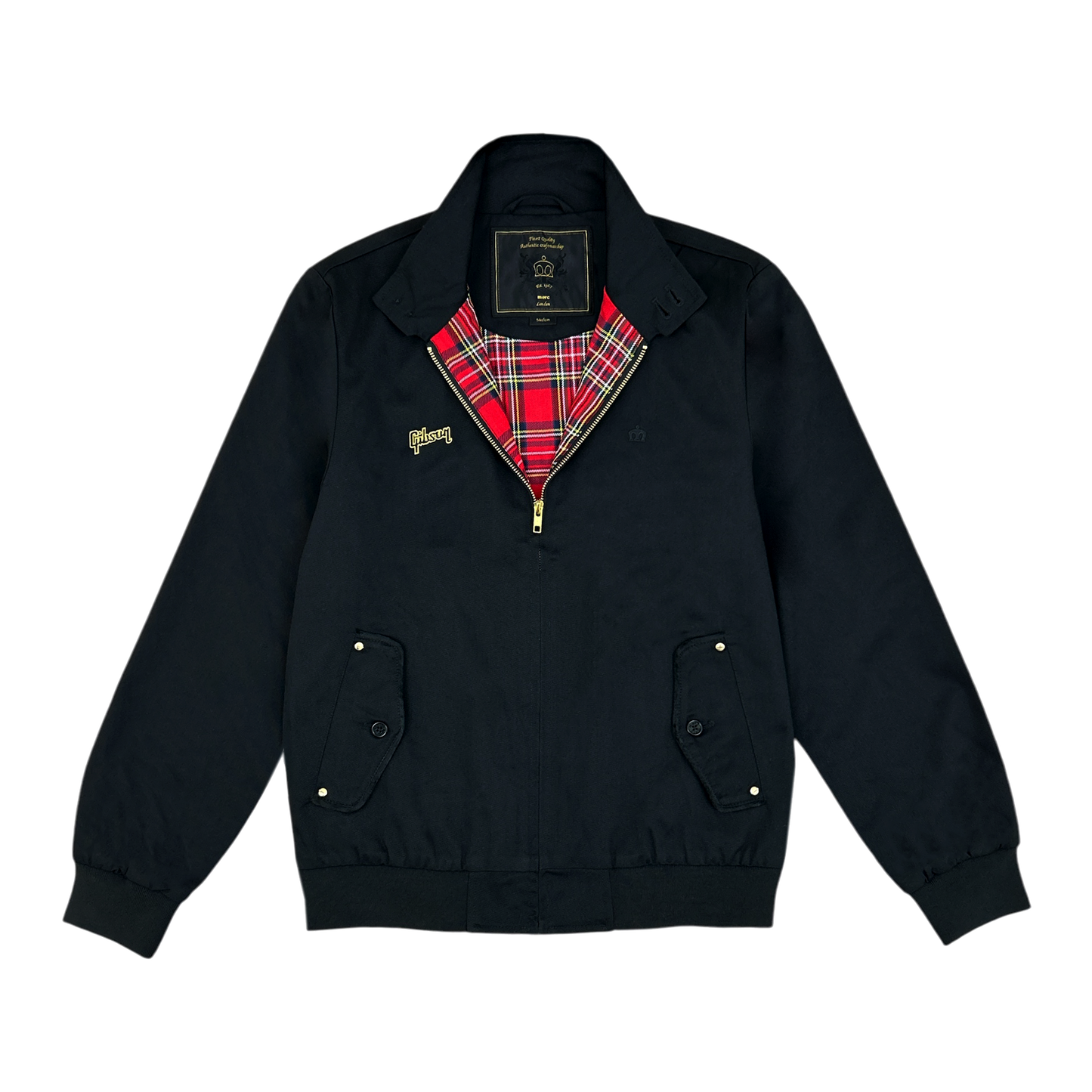 Gibson Merc x Gibson Legend Harrington Jacket Outerwear Gibson Small Black