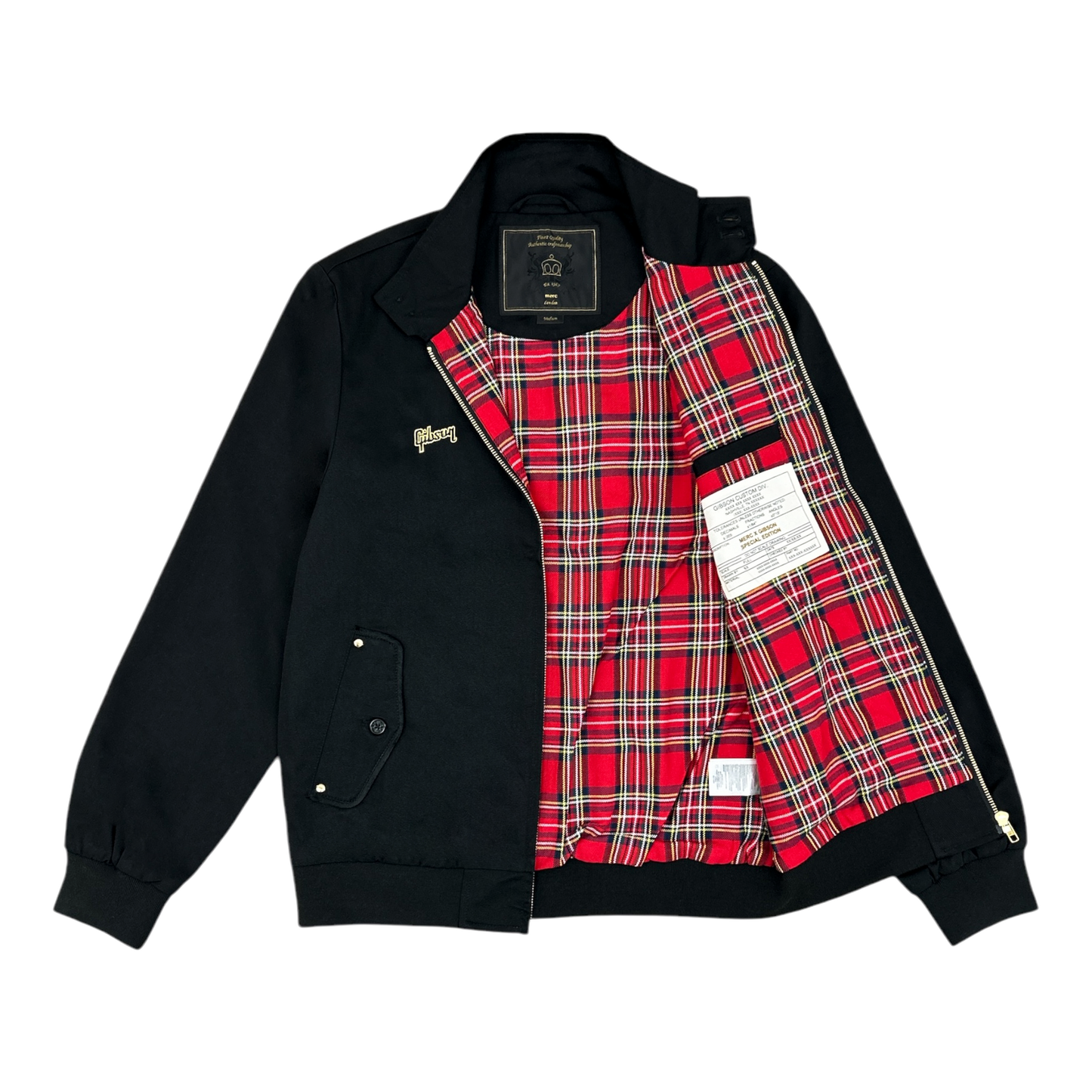 Gibson Merc x Gibson Legend Harrington Jacket Outerwear Gibson