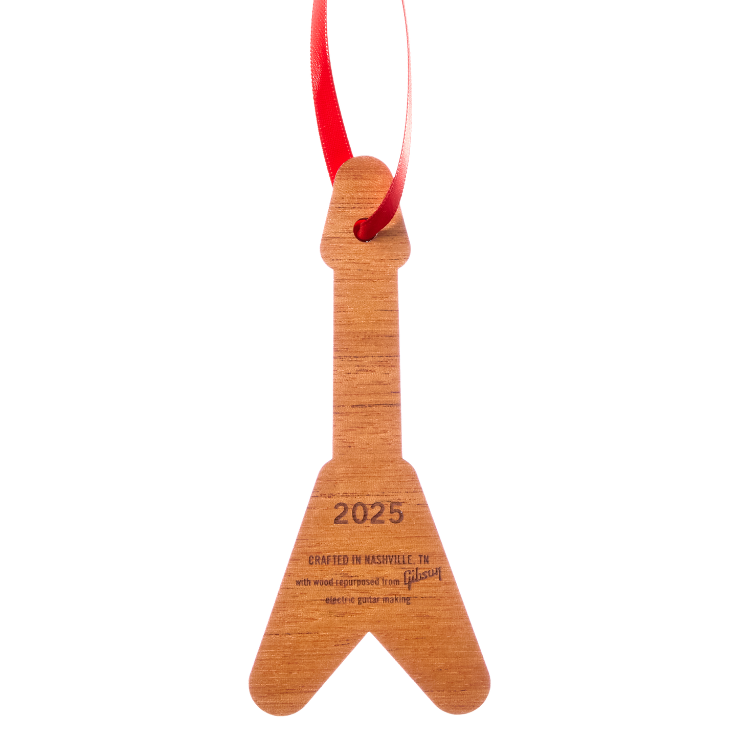 Gibson Gives Handcrafted Ornament, 2025 Ornament Gibson