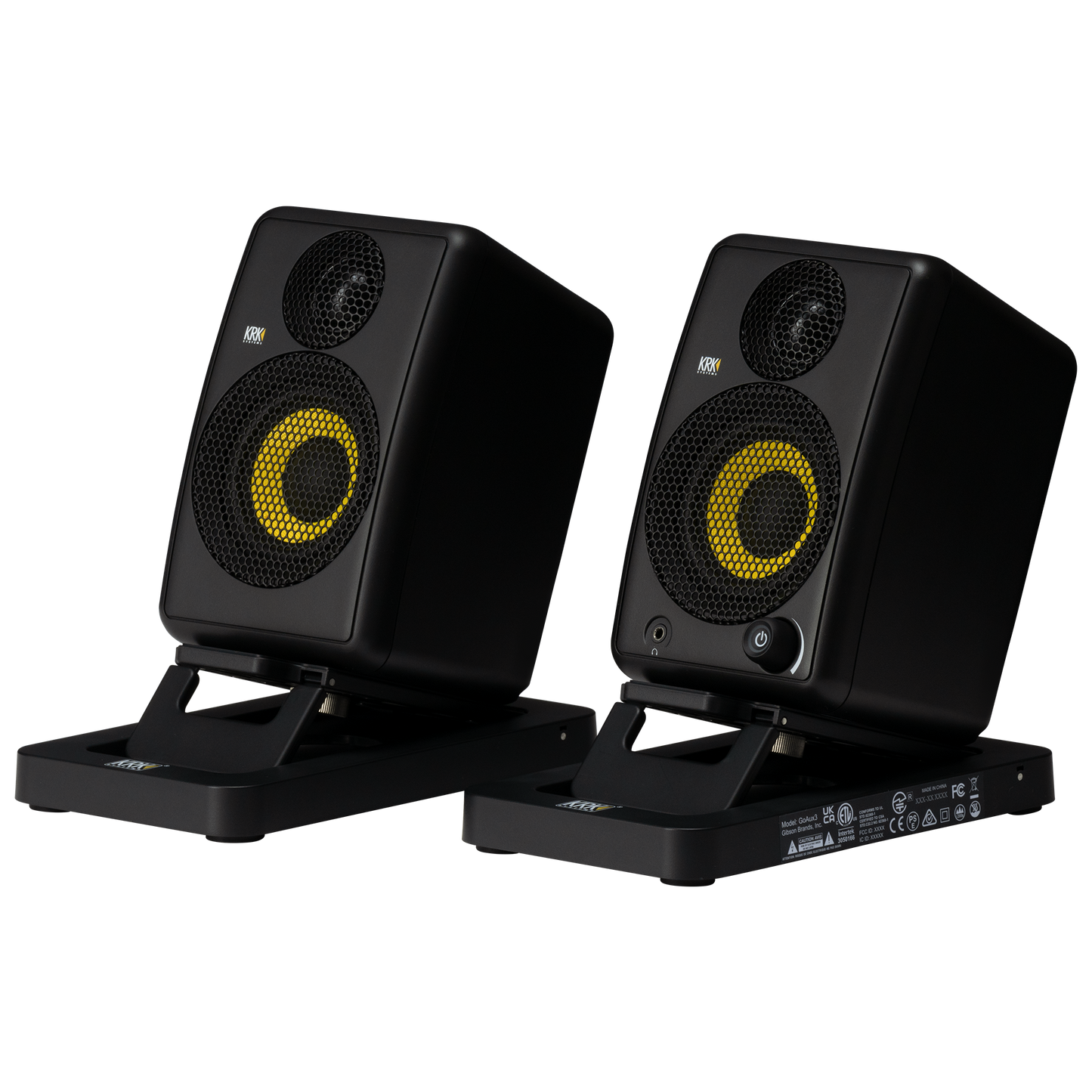 KRK 3" Portable studio monitor system, EU Studio Monitors KRK