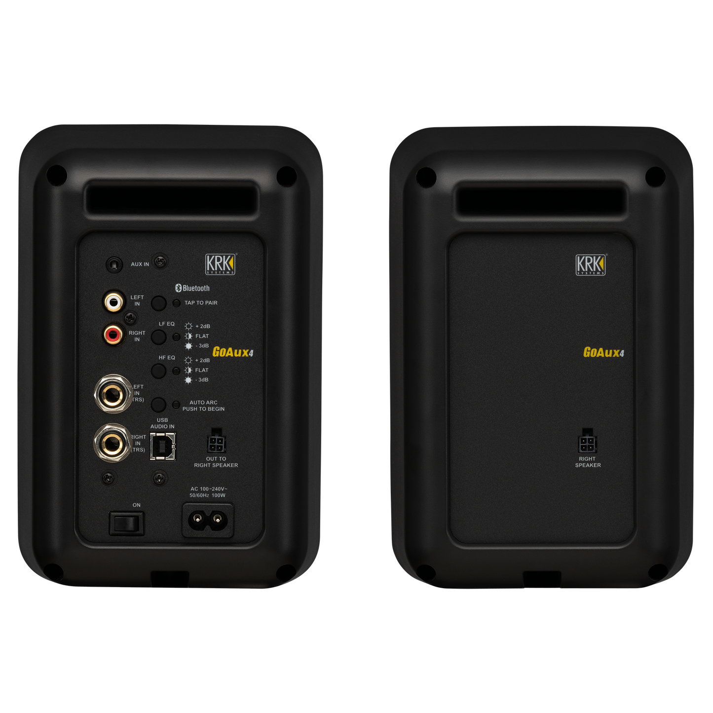 KRK 4" Portable studio monitor system, Black Studio Monitors KRK