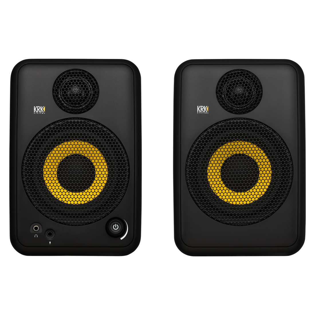 KRK 4" Portable studio monitor system, Black Studio Monitors KRK