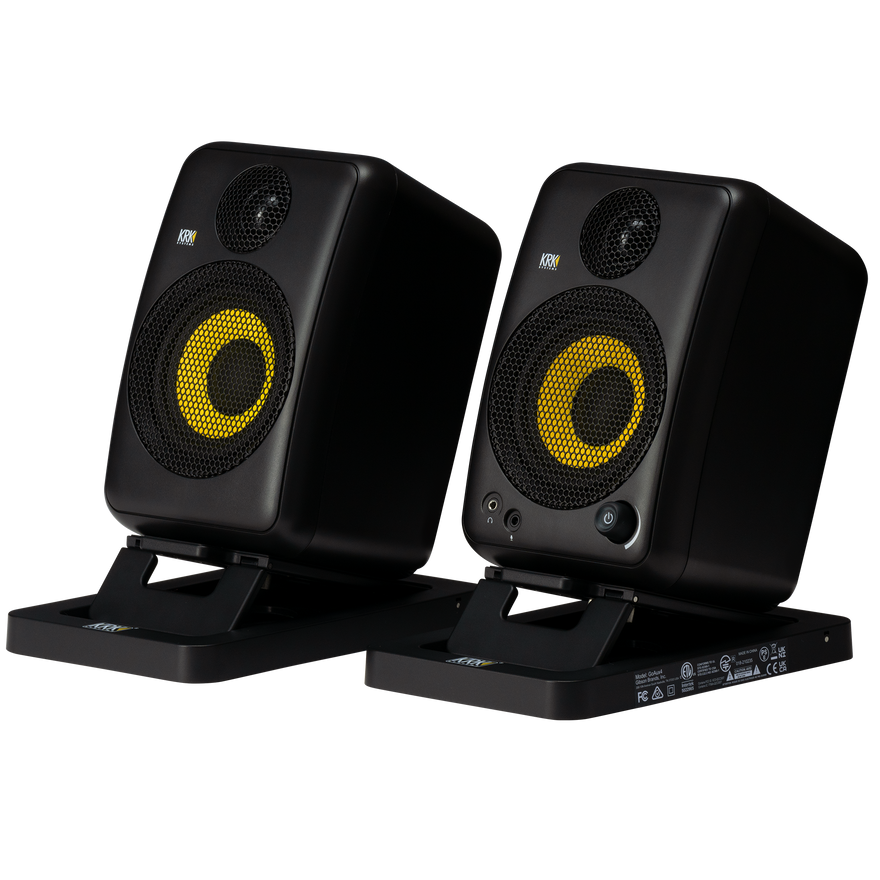 KRK 4" Portable studio monitor system, Black Studio Monitors KRK