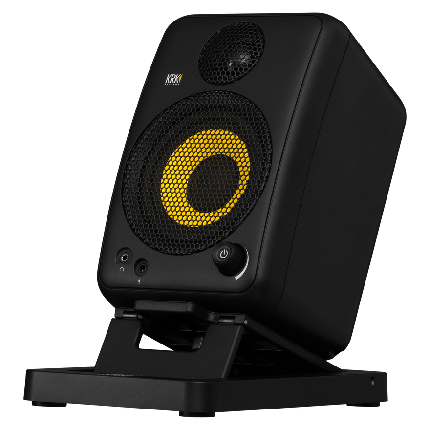 KRK 4" Portable studio monitor system, Black Studio Monitors KRK