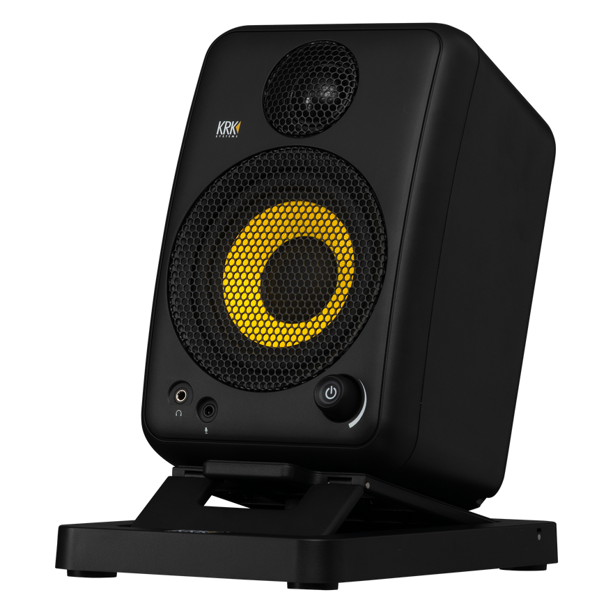 KRK 4" Portable studio monitor system, Black Studio Monitors KRK