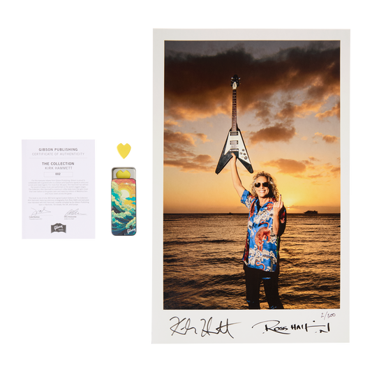 Gibson The Collection: Kirk Hammett, Custom Edition, Exclusive Book Gibson