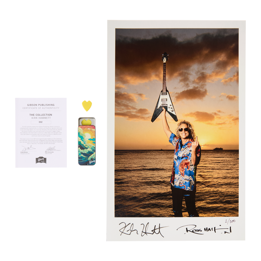 Gibson The Collection: Kirk Hammett, Custom Edition, Exclusive Book Gibson