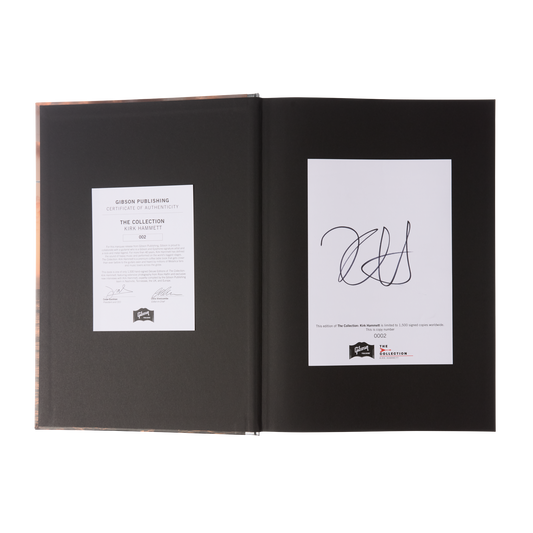 Gibson The Collection: Kirk Hammett, Deluxe Edition, Exclusive Book Gibson