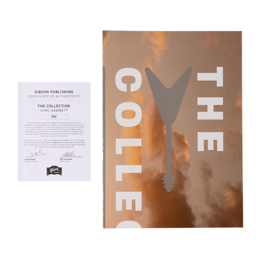 Gibson The Collection: Kirk Hammett, Deluxe Edition, Exclusive Book Gibson