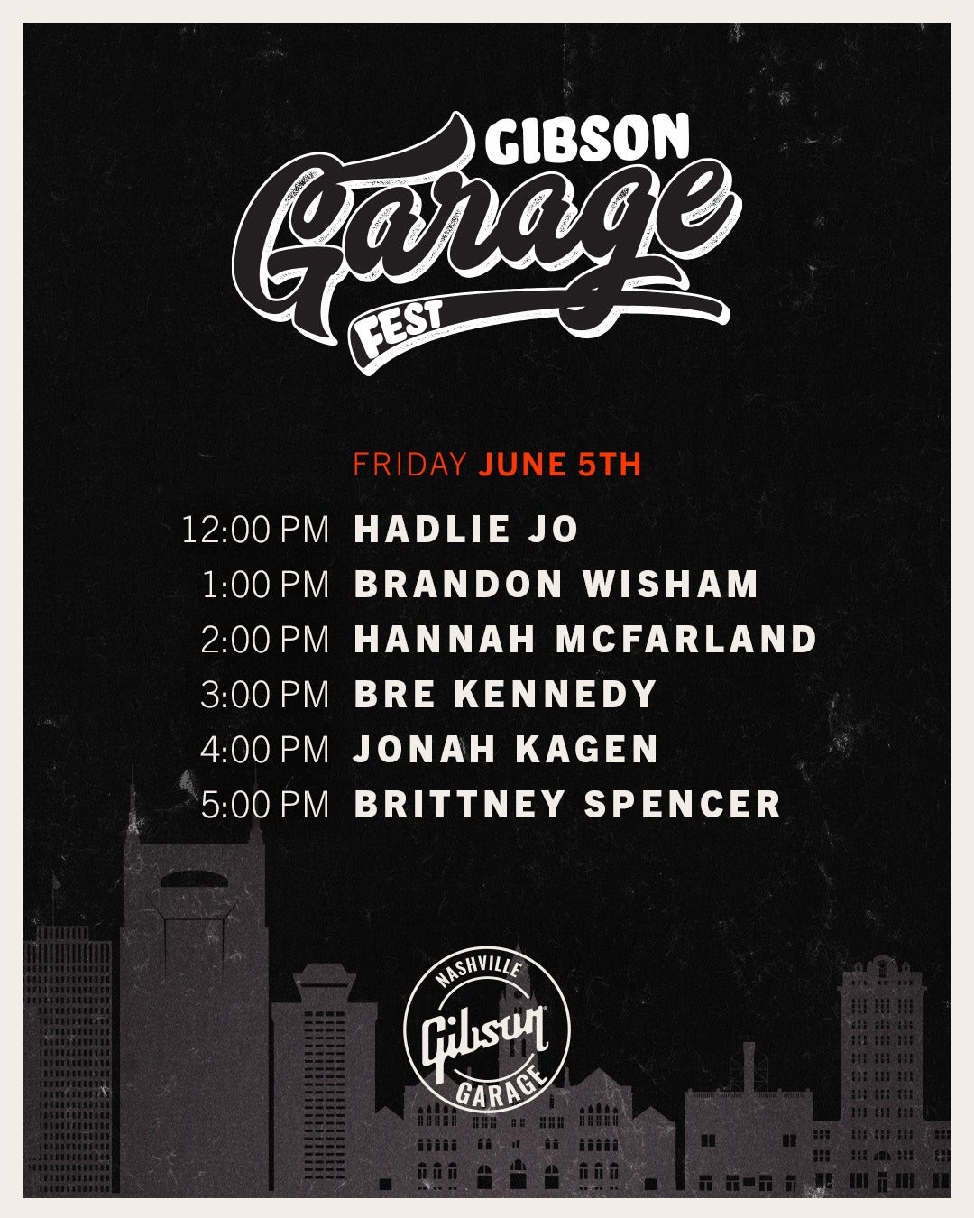 Gibson Garage Fest 2026
